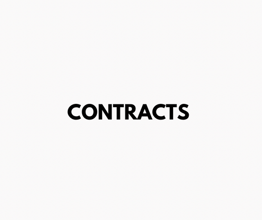 Contracts and proposals